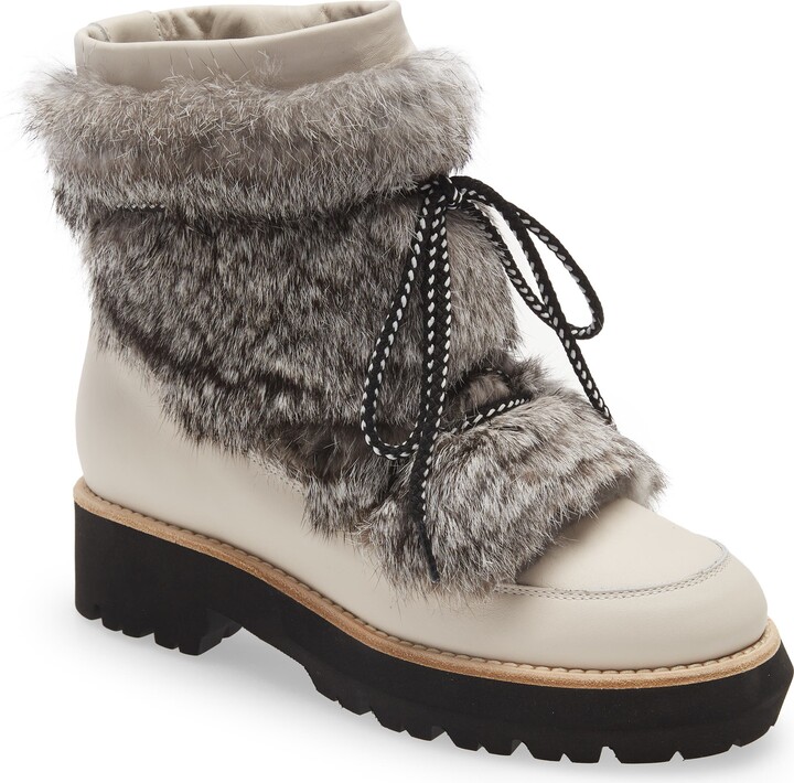 real fur boots