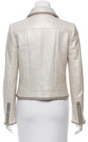 Thumbnail for your product : Chanel Embellished Metallic Jacket w/ Tags