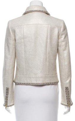 Chanel Embellished Metallic Jacket w/ Tags