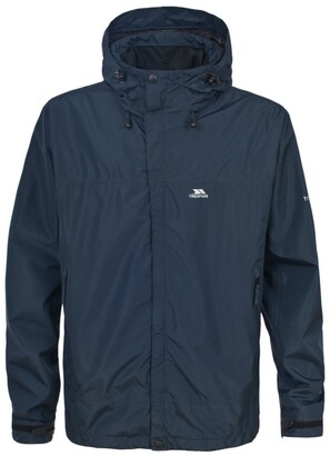 trespass navy waterproof jacket