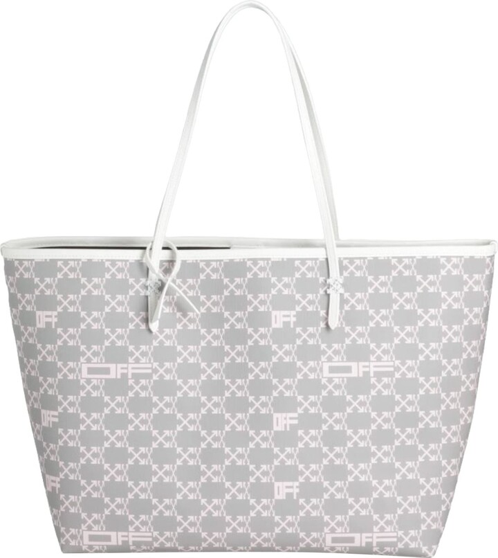 Off-White Handbag Grey - ShopStyle Tote Bags