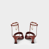 Thumbnail for your product : MANU Atelier Sandals Athena In Redbole Nappa Leather