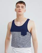 Thumbnail for your product : Esprit Vest With Block Stripe In Navy