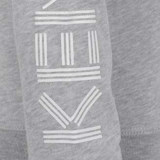 Kenzo KidsGirls Grey Logo Print Sweater