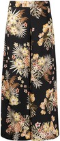 Thumbnail for your product : Liu Jo Floral Print Wide Trousers