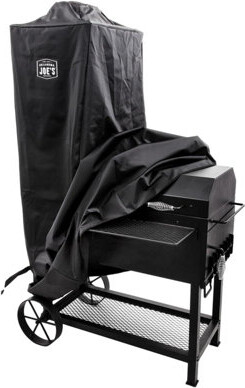 Oklahoma Joe's Black Grill Cover For Oklahoma Joes Bandera Vertical Smoker