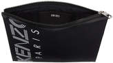 Thumbnail for your product : Kenzo Black A4 Logo Pouch