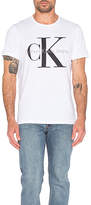 Thumbnail for your product : Calvin Klein Short Sleeve Logo Crew Neck