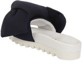 Thumbnail for your product : Joshua Sanders Blue Bow Flip Flops