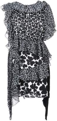 Givenchy Asymmetric Clover Dress