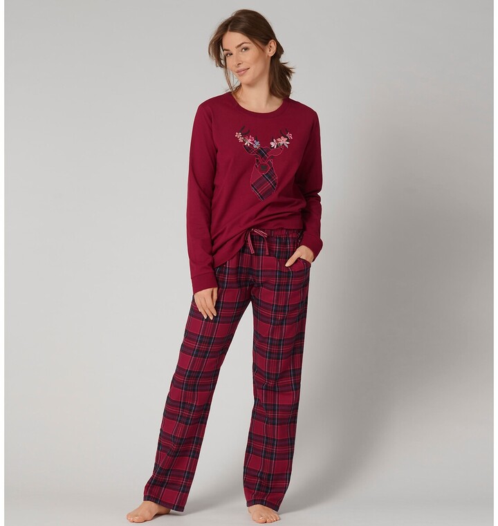 Triumph Sets Cotton Pyjamas With Long Sleeves - ShopStyle
