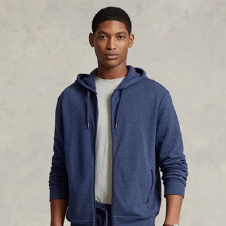 Ralph Lauren Double Knit Full Zip Hoodie ShopStyle
