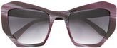 Thumbnail for your product : Prism geometric frame sunglasses
