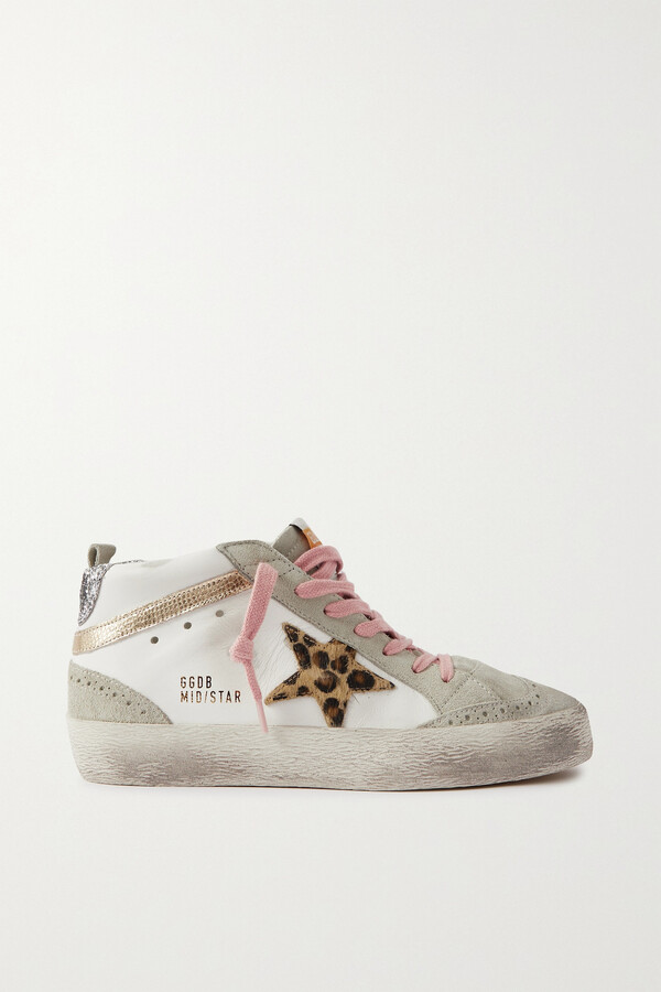 Golden Goose Mid Star Sneakers | ShopStyle