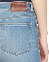 Thumbnail for your product : Lauren Ralph Lauren Super-Stretch Classic Straight Cropped Perry-Wash Jean