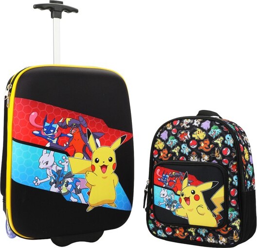 Pokemon PokemonCharacterStripes2-PackLuggageSet