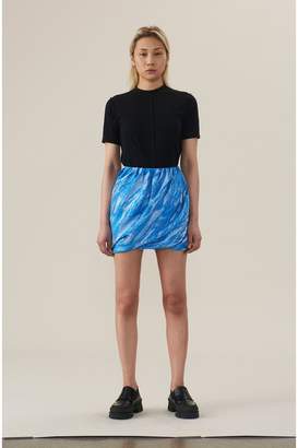 Ganni Jacquard Mini Skirt