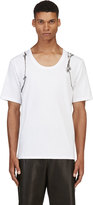 Thumbnail for your product : Alexander McQueen White Bone Harness T-shirt