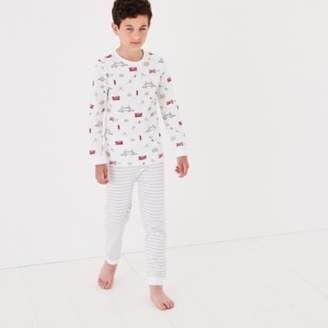 The White Company London Print Jersey Pyjamas (1-12yrs)