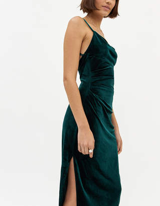 Hunter Stelen Women's Vivian Sleeveless Dress in Green, Size Small