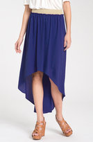 Thumbnail for your product : Collective Concepts Crochet Waist Maxi Skirt
