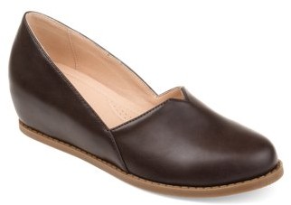 Brinley Co. Comfort Womens Wedge Loafers