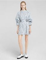Thumbnail for your product : Calvin Klein Womens Floral Print Organza Shirt Dress