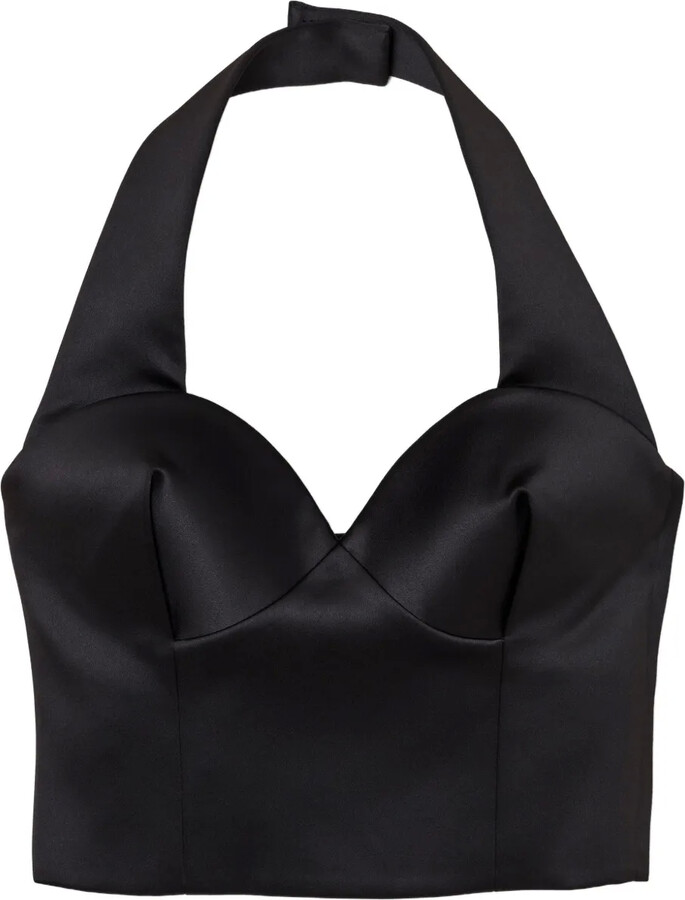 Marc Jacobs Sculpted Halter-Neck Top