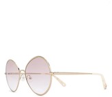 Thumbnail for your product : Chloé Sunglasses Round Frame Tinted Sunglasses