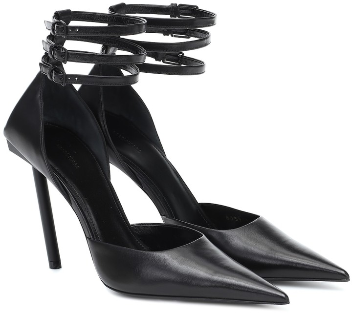 balenciaga slash heel