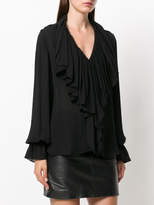 Thumbnail for your product : Plein Sud Jeans large ruffles blouse