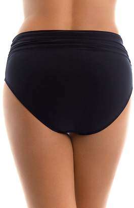 Magicsuit Solid Jersey Brief Shirred Bottom