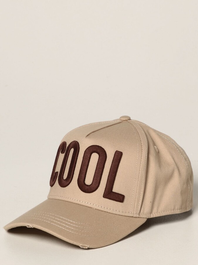 DSQUARED2 baseball cap with cool lettering - ShopStyle Hats