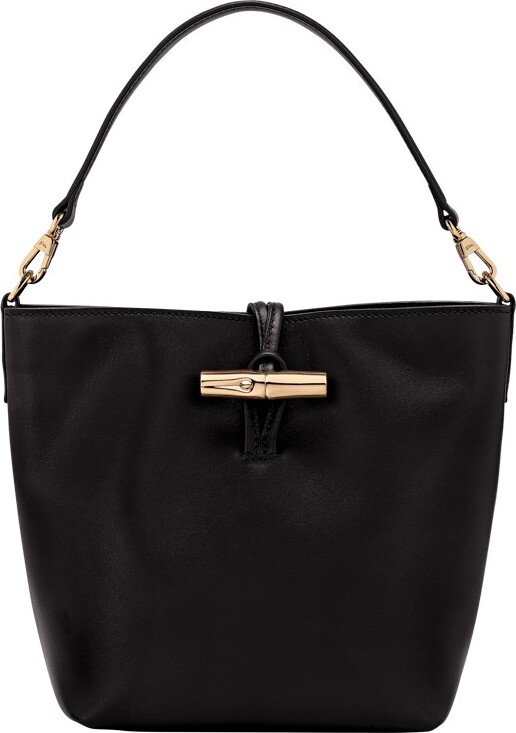Longchamp `Le Roseau Sleek` Extra Small Bucket Bag