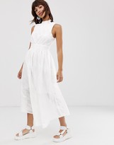 Thumbnail for your product : ASOS broderie midi dress