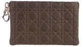 Thumbnail for your product : Christian Dior Cannage Zip Pochette