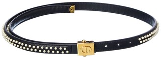 Christian Dior Studded Leather Belt