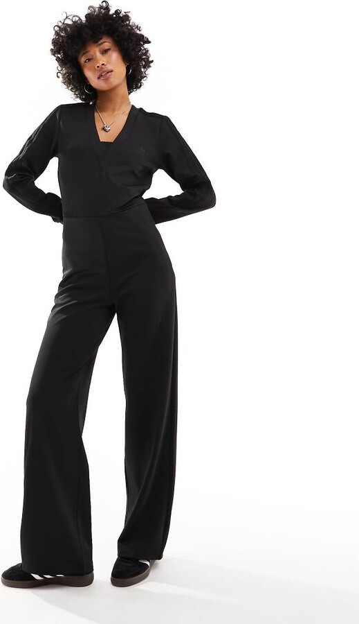 adidas x Lotta Volkova zip-up jumpsuit - ShopStyle