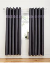 Thumbnail for your product : Very 3D Ruffle Border Lined Eyelet Curtains