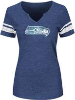 Majestic Go For Two Jersey Top - Seattle Seahawks Heather