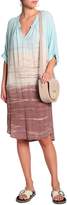 Thumbnail for your product : Kain Label Shay Asymmetric Tie-dyed Washed-crepe Dress