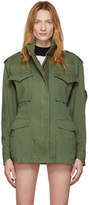 Thumbnail for your product : Pushbutton Khaki Cut-Out Point Cargo Jacket