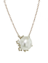 Thumbnail for your product : Kataoka Pearl Snowflake Necklace - Beige Gold