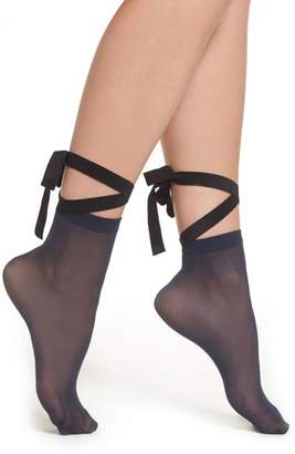 Sarah Borghi Patrizia Lace-Up Socks