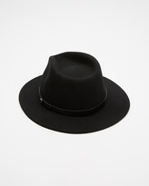 Thumbnail for your product : Brixton Black Hats - Adjustable Messer Fedora