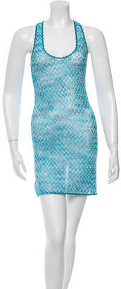Missoni Knit Pattern Mini Dress