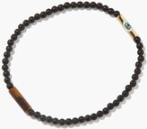 Thumbnail for your product : Luis Morais Onyx & 14kt Gold Beaded Bracelet - Black