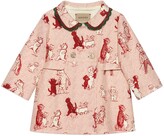 Thumbnail for your product : Gucci Baby cat print linen coat