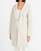 Thumbnail for your product : Express Two Button Knit Car Coat