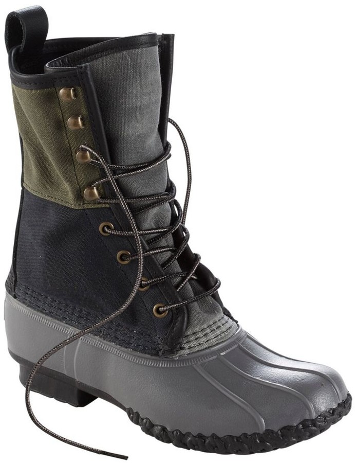 ll bean canvas boots